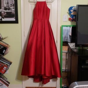 Red prom dress